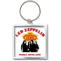 Led Zeppelin Keychain: Whole Lotta Love (Photo-print)