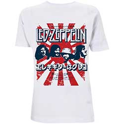 Led Zeppelin Unisex T-Shirt: Japanese Burst
