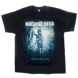 Machine Head Unisex T-Shirt: Through The Ashes of Empires (Sleeve Print)