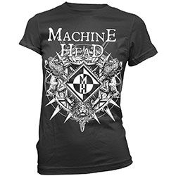 Machine Head Ladies T-Shirt: Bloodstone (Medium)