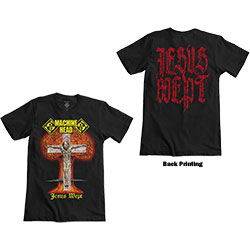 Machine Head Unisex T-Shirt: Jesus Wept (Back Print) (Medium)