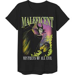 Disney Unisex T-Shirt: Sleeping Beauty Maleficent Homage  