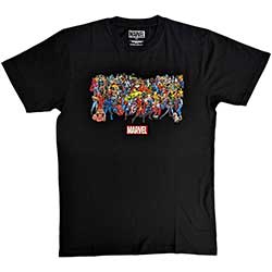 Marvel Comics Unisex T-Shirt: Full Characters