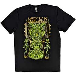 Mastodon Unisex T-Shirt: Devil on Black