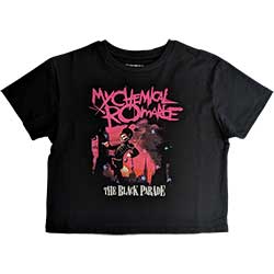 My Chemical Romance Ladies Crop Top: March
