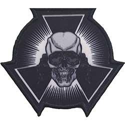 Megadeth Standard Printed Patch: Skull Start