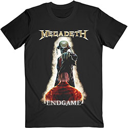 Megadeth Unisex T-Shirt: Vic Removing Hood