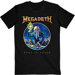 Megadeth Unisex T-Shirt: Rust In Peace Anniversary