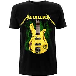 Metallica Unisex T-Shirt: Trujillo M72 Bass