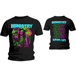 Ministry Unisex T-Shirt: Trippy Al (Ex-Tour & Back Print)