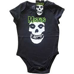 Misfits Kids Baby Grow: Skull & Logo