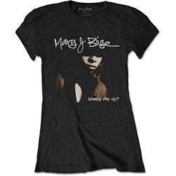 Mary J Blige Ladies T-Shirt: Cover