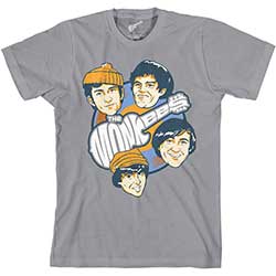 The Monkees Unisex T-Shirt: Vinyl Heads