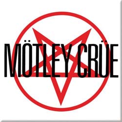 Motley Crue Fridge Magnet: Motley-Gram