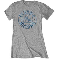 Motown Records Ladies T-Shirt: Classic Circle