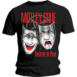 Motley Crue Unisex T-Shirt: Theatre of Pain Cry