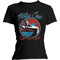 Motley Crue Ladies T-Shirt: Heels V.3.