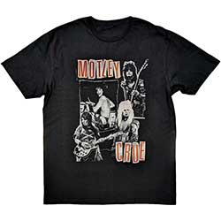Motley Crue Unisex T-Shirt: Vintage Punk Collage  