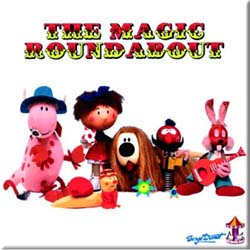 Magic Roundabout Fridge Magnet: Characters