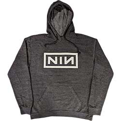 Nine Inch Nails Unisex Pullover Hoodie: Classic Logo