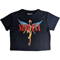 Nirvana Ladies Crop Top: Angelic