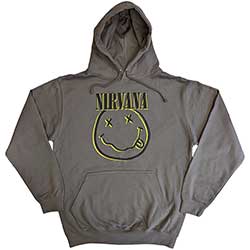 Nirvana Unisex Pullover Hoodie: Inverse Happy Face