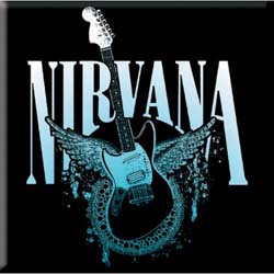 Nirvana Fridge Magnet: Jag-Stang Wings