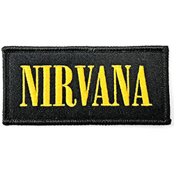 Nirvana Standard Woven Patch: Logo