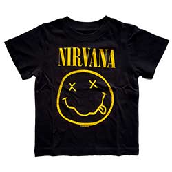 Nirvana Kids Toddler T-Shirt: Yellow Happy Face