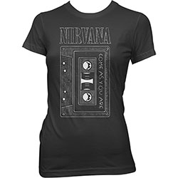 Nirvana Ladies T-Shirt: As You Are Tape