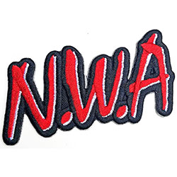 N.W.A Standard Woven Patch: Cut-Out Logo