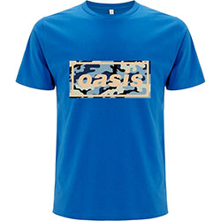 Oasis Unisex T-Shirt: Camo Logo