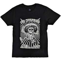 The Offspring Unisex T-Shirt: Jumping Skeleton