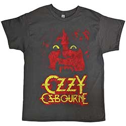 Ozzy Osbourne Unisex T-Shirt: Yellow Eyes Jumbo