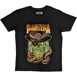 Pantera Unisex T-Shirt: Snake & Skull