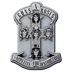 Guns N' Roses Pin Badge: Appetite (Enamel In-Fill)