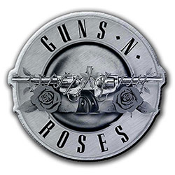 Guns N' Roses Pin Badge: Bullet Logo (Enamel In-Fill)