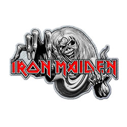 Iron Maiden Pin Badge: Number Of The Beast (Enamel In-Fill)