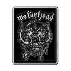 Motorhead Pin Badge: Logo & War Pig (Enamel In-Fill)
