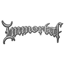 Immortal Pin Badge: Logo (Die-Cast Relief)