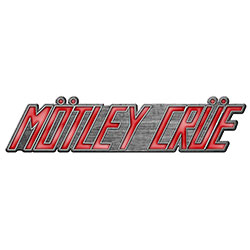 Motley Crue Pin Badge: Logo (Enamel In-Fill)
