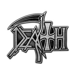 Death Pin Badge: Logo (Enamel In-Fill)