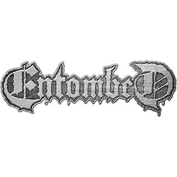 Entombed Pin Badge: Logo (Die-Cast Relief)
