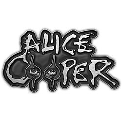 Alice Cooper Pin Badge: Eyes (Enamel In-Fill)