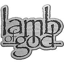 Lamb Of God Pin Badge: Logo