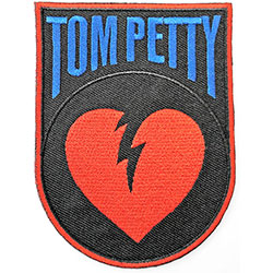 Tom Petty & The Heartbreakers Standard Woven Patch: Heart Break