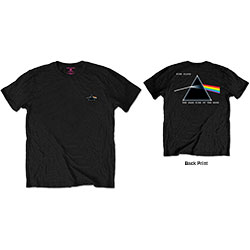 Pink Floyd Unisex T-Shirt: Dark Side of the Moon Prism (Back Print/Retail Pack)