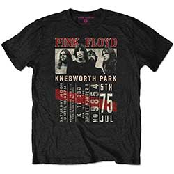 Pink Floyd Unisex T-Shirt: Knebworth '75 (Eco-Friendly)
