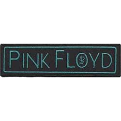 Pink Floyd Standard Woven Patch: Division Bell Text Logo