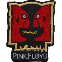 Pink Floyd Standard Woven Patch: Division Bell Redheads